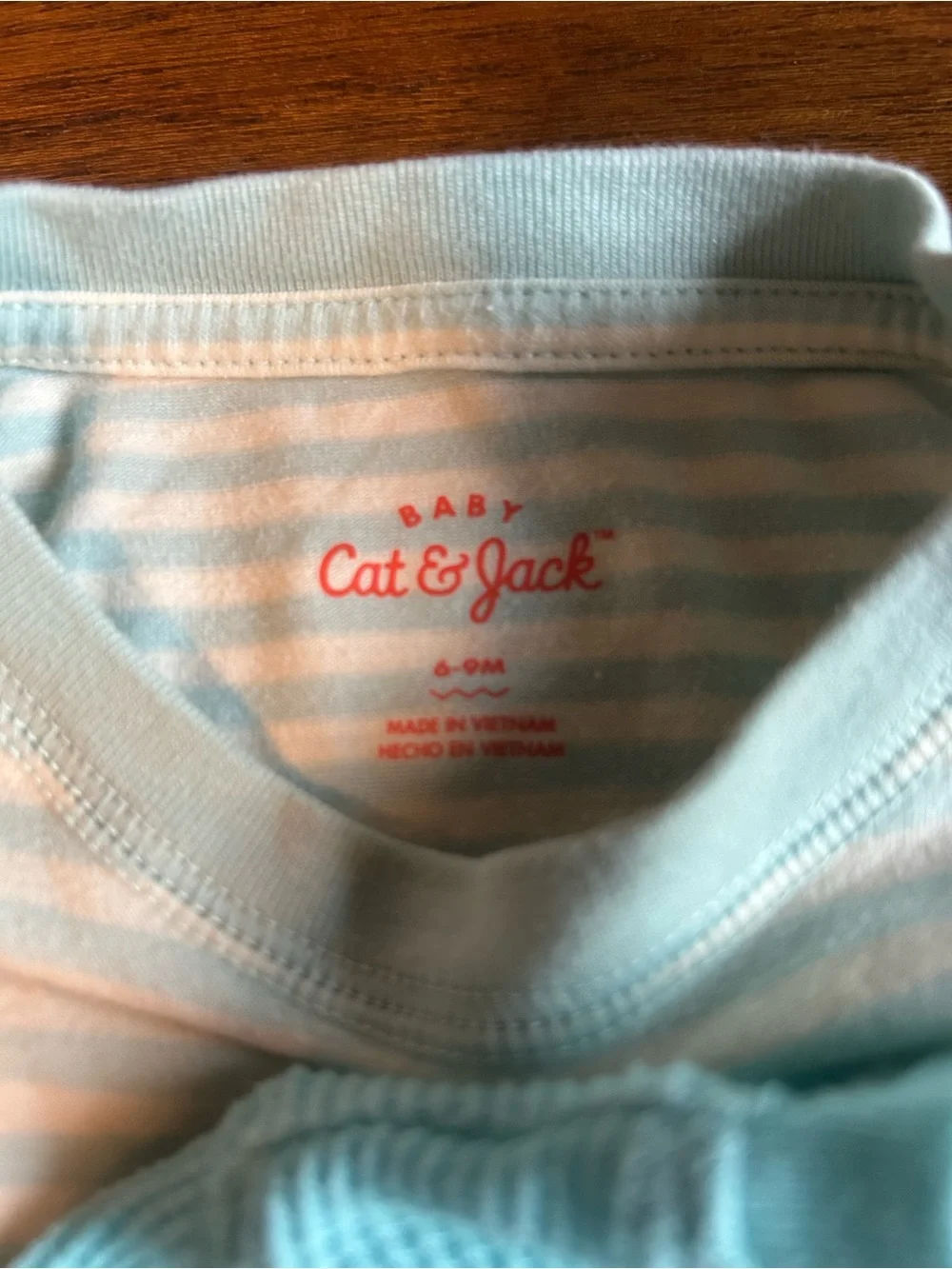 Cat & Jack Baby 5-Piece Set in Teal, Navy & Gray